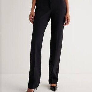 Express Black Mid-rise Boot cut pant. Lightly worn, great for work